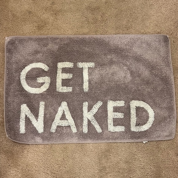 Urban Outfitters Other - Urban outfitters “get naked” Bath mat